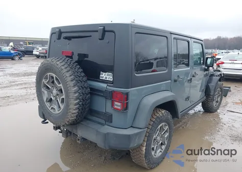 2014 Jeep Wrangler Unlimited Rubicon z USA, uszkodzony, nr VIN 1C4BJWFG6EL293762